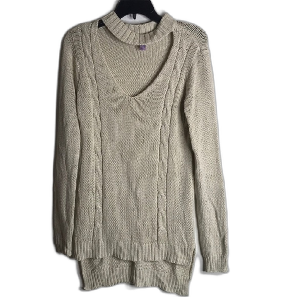 Alya knit pullover cozy fall sweater size medium